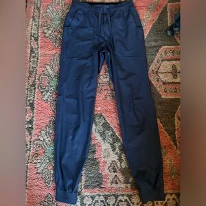 Lululemon ABC Jogger Warpstreme Men’s Size Medium Blue Athleisure 32" Inseam
